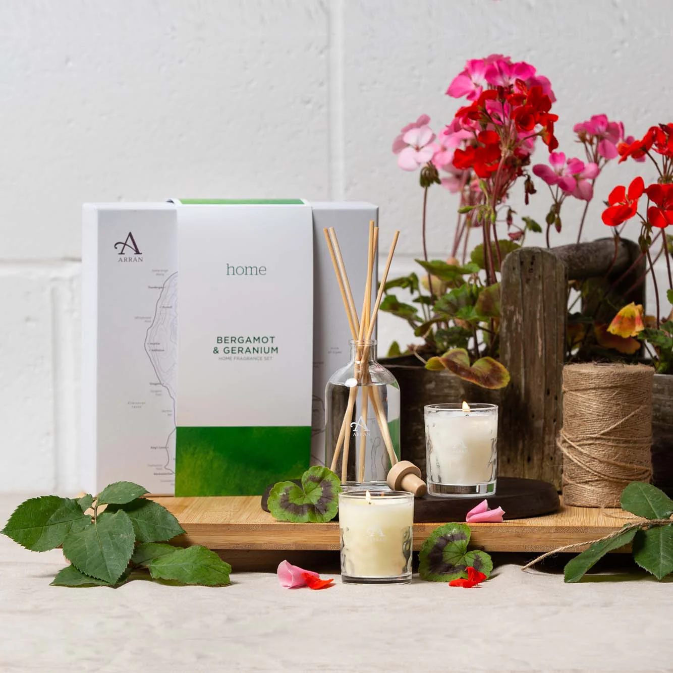 Bergamot & Geranium Home Fragrance Gift Set - Image 3