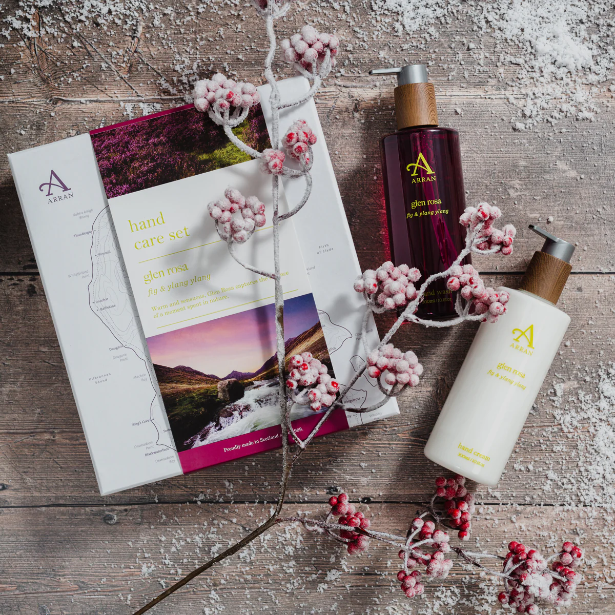 Glen Rosa Fig & Ylang Ylang Hand Care Gift Set - Image 3