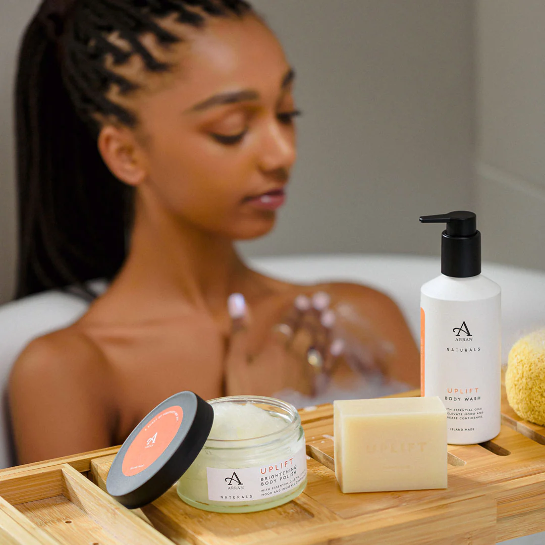 Uplift Bergamot & Grapefruit Natural Soap Bar - Image 4